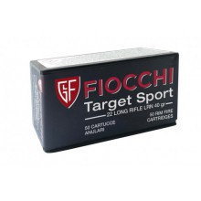 Munizioni cal. 22 LR Target Sport LRN 40g 320mps 50 pezzi (Fiocchi)